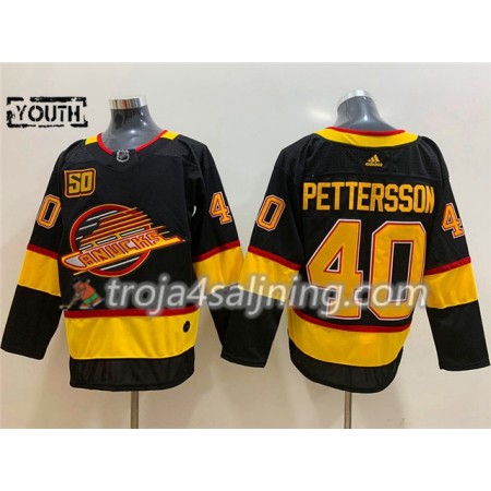 Vancouver Canucks tröja Elias Pettersson 40 Flying Skate 50th Anniversary 2019-2020 Adidas Svart Authentic - NHL Tröjor Barn Vancouver Canucks tröja Elias Pettersson 40 Flying Skate 50th Anniversary 2019-2020 Adidas Svart Authentic - NHL Tröjor Barn